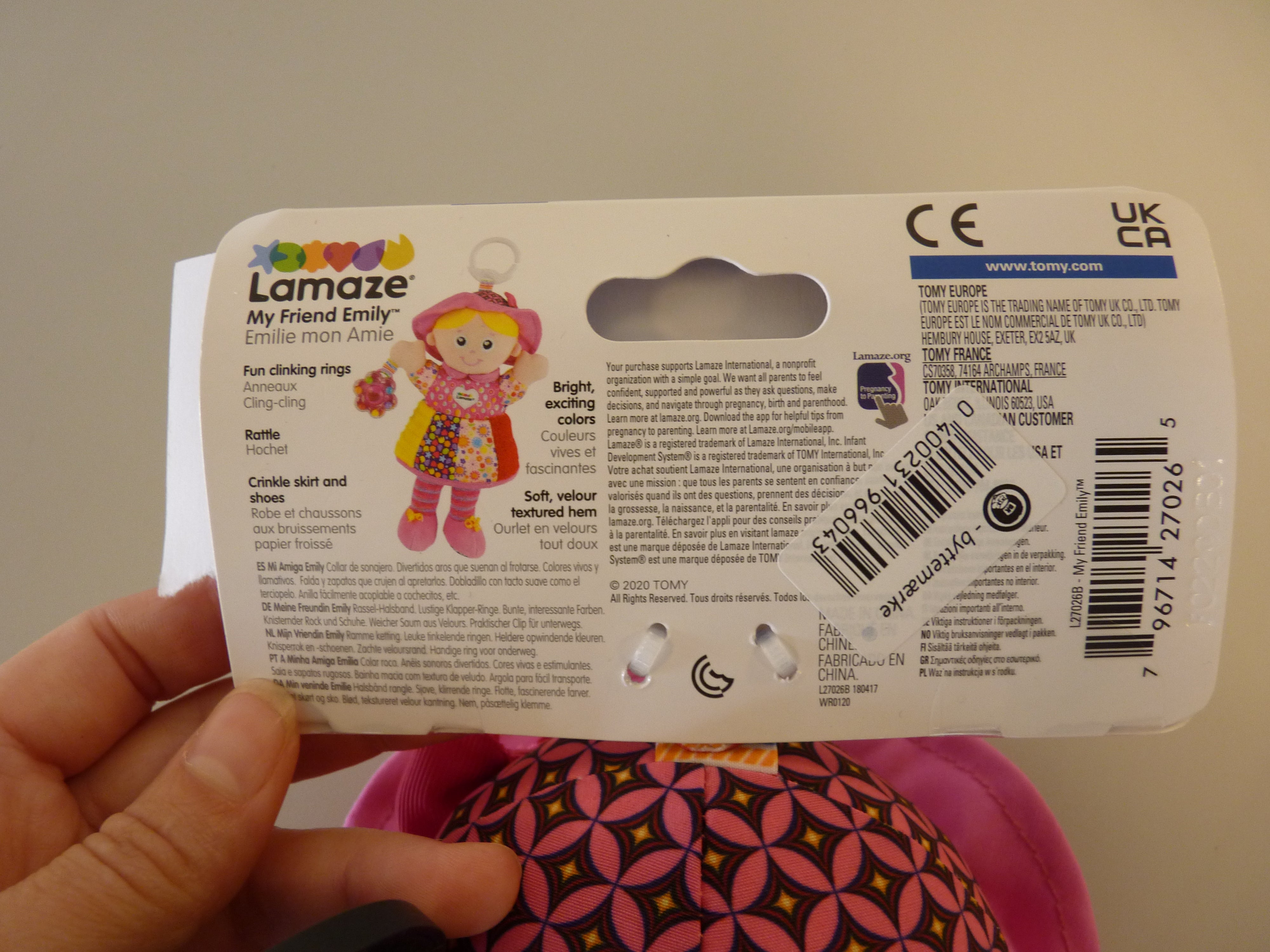 Lamaze - My friend Emily
